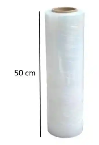 Rollo Vinipel Transparente 50 Cms Alto X 500 M