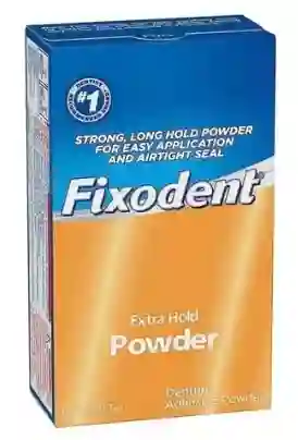   FIXODENT  Extra Hold Polvo Adhesivo Max Fijacion De Dentadura 76G 