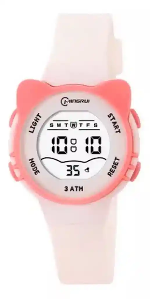 Reloj Impermeable Digital Niña-niño Gato Unisex + Estuche