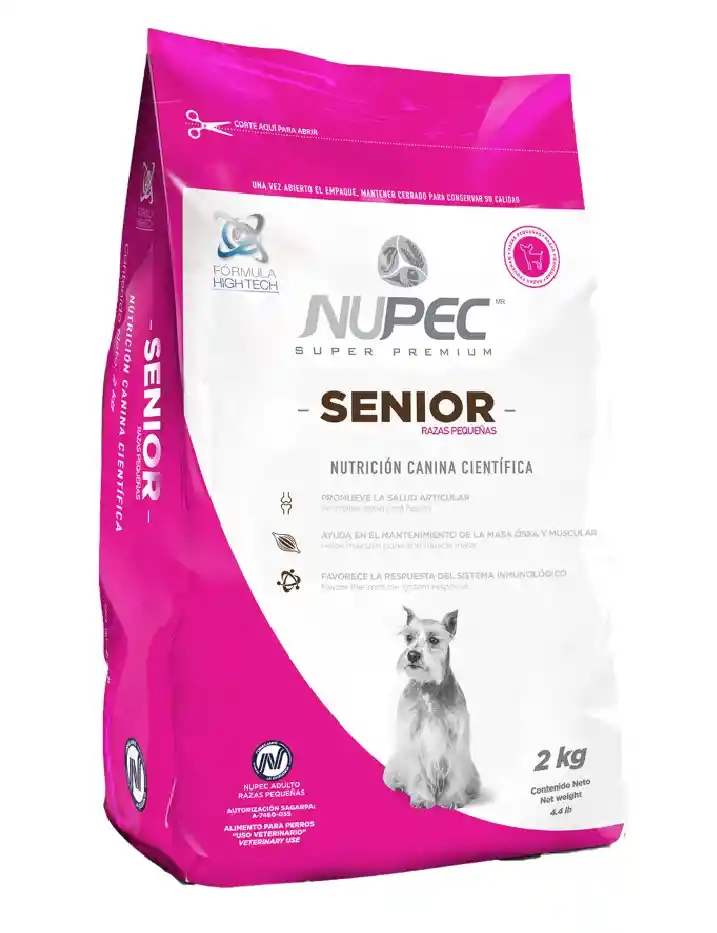 Nupec Senior Razas Pequeñas