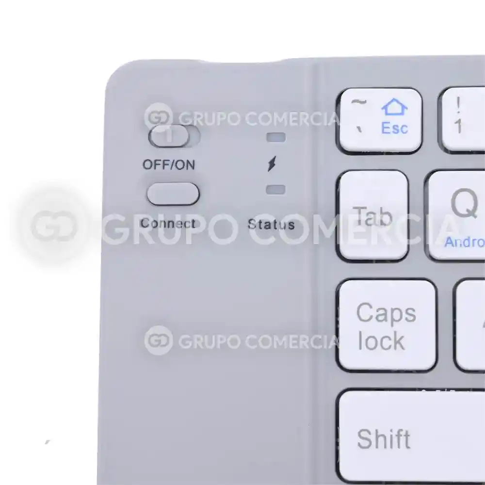 Teclado Bluetooth Portátil Plegable Recargable Keyboard