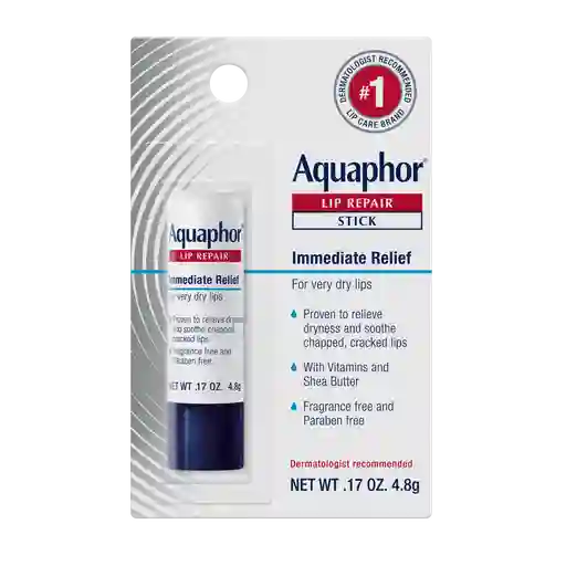 Bálsamo Labial En Stick Para Labios Secos Y Agrietados Lip Repair Stick – Aquaphor