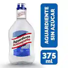Panchita Ó Media De Aguardiente Azul 375 Ml