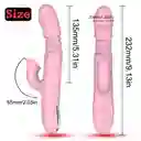 Vibrador Doble Estimulación Con Rotación 360°