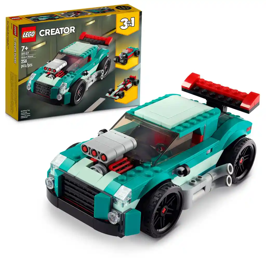 Lego Creator Deportivo Callejero 31127 Cantidad De Pzs 258