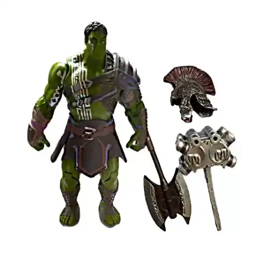 Figura Muñeco Hulk Ragnarok 20cm Articulada Accesorios