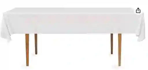 Mantel Para Fiesta Blanco