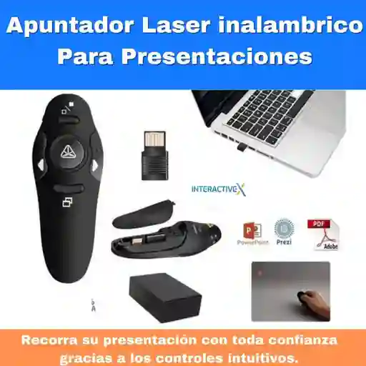 Presentador Diapositivas / Presentador Inalambico Apuntador Laser