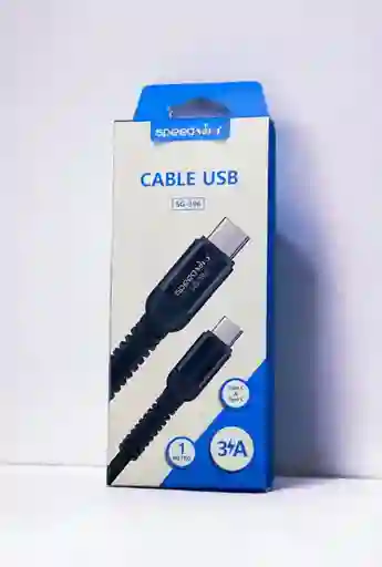 Cable Usb Speed Song / Sg-396 Carga Rápida/ Tipo C A Tipo C