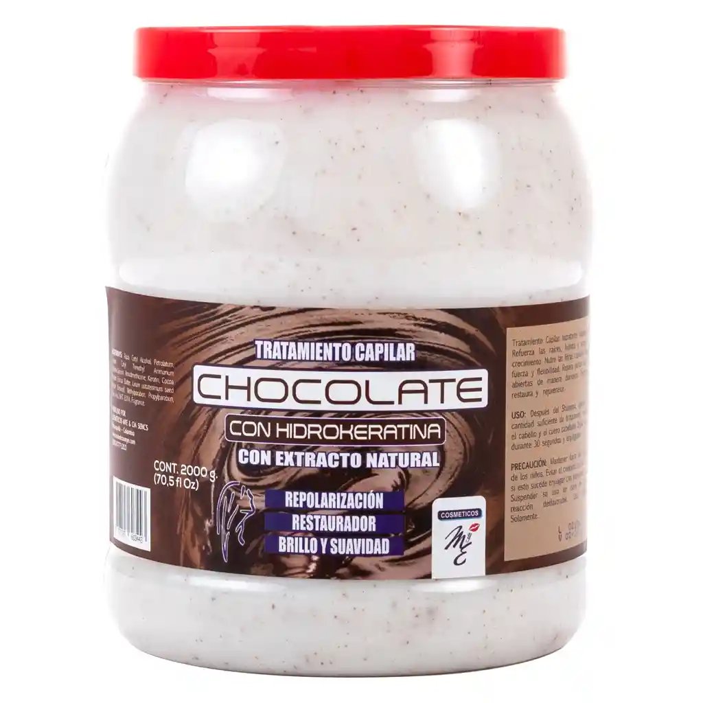   MYE  Tratamiento Capilar Chocolate En Bombonera 2000G 