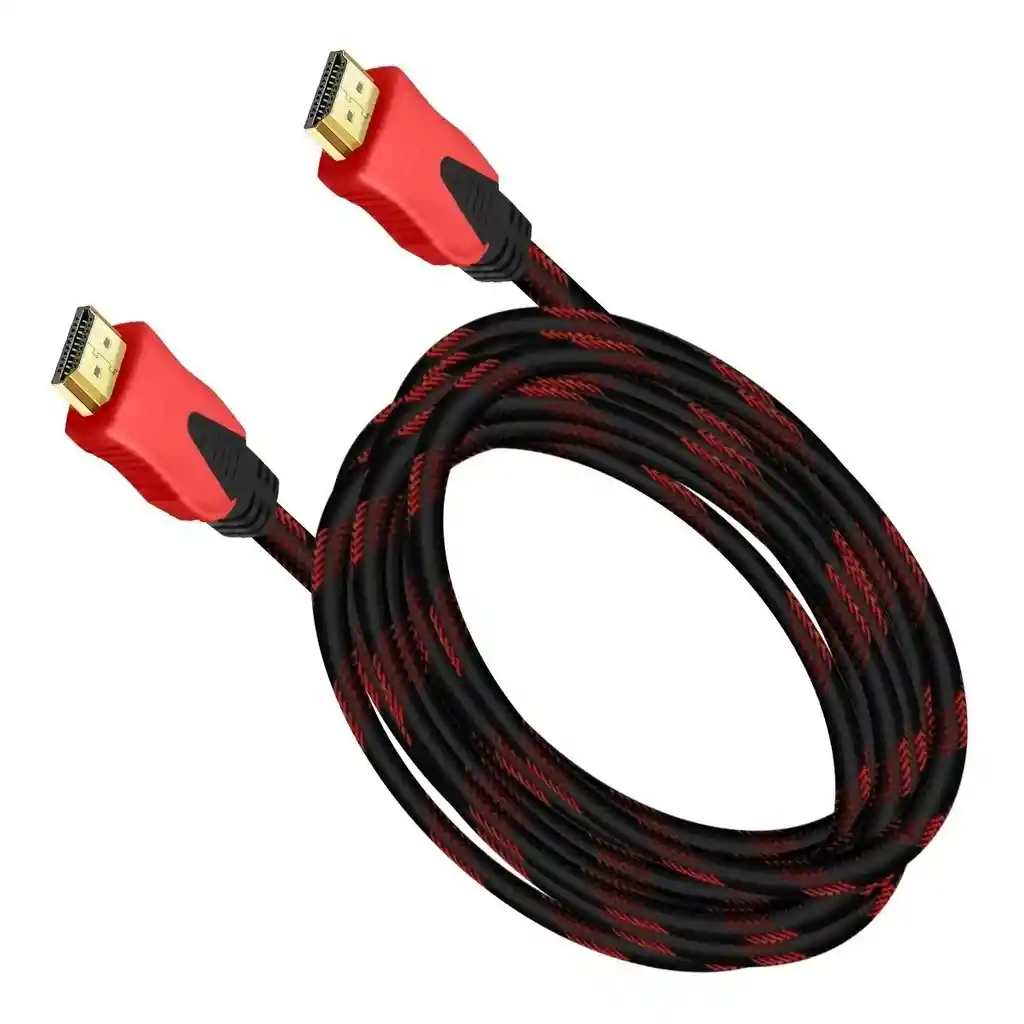 Cable Hdmi 3 Metros Mallado Con Filtro