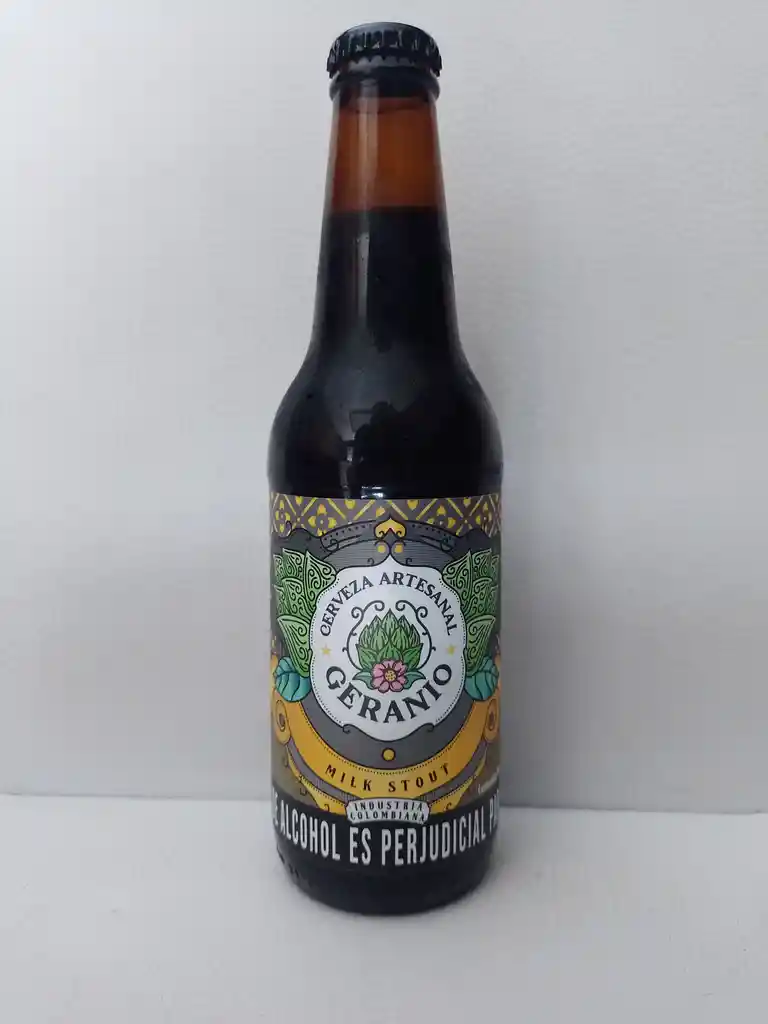 Cerveza Geranio La Negrura