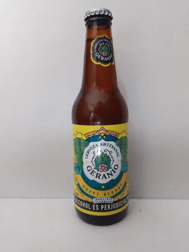Cerveza Geranio La Fiestera