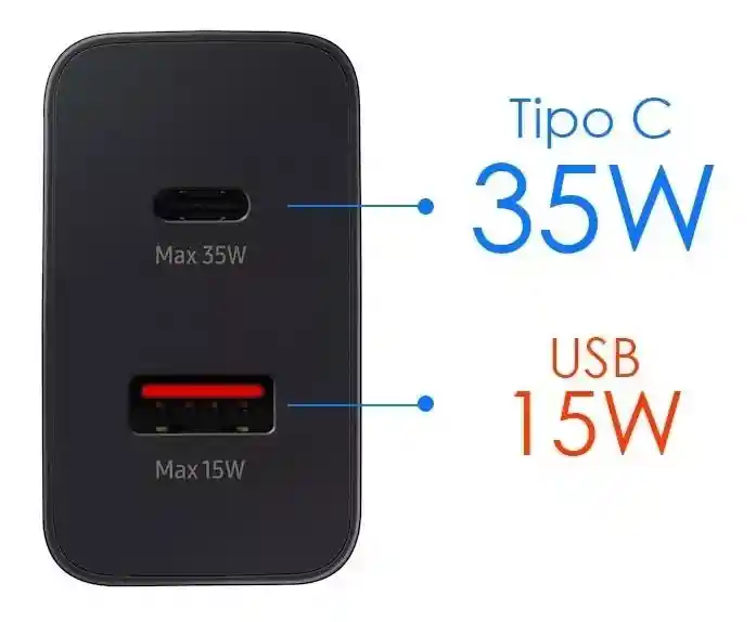 Cargador De Celular Y Tablet 35w Samsung