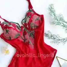 Body Raquel Rojo (talla S)