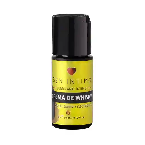 Lubricante Electrizante Crema De Whisky 30 Ml Sen Intimo