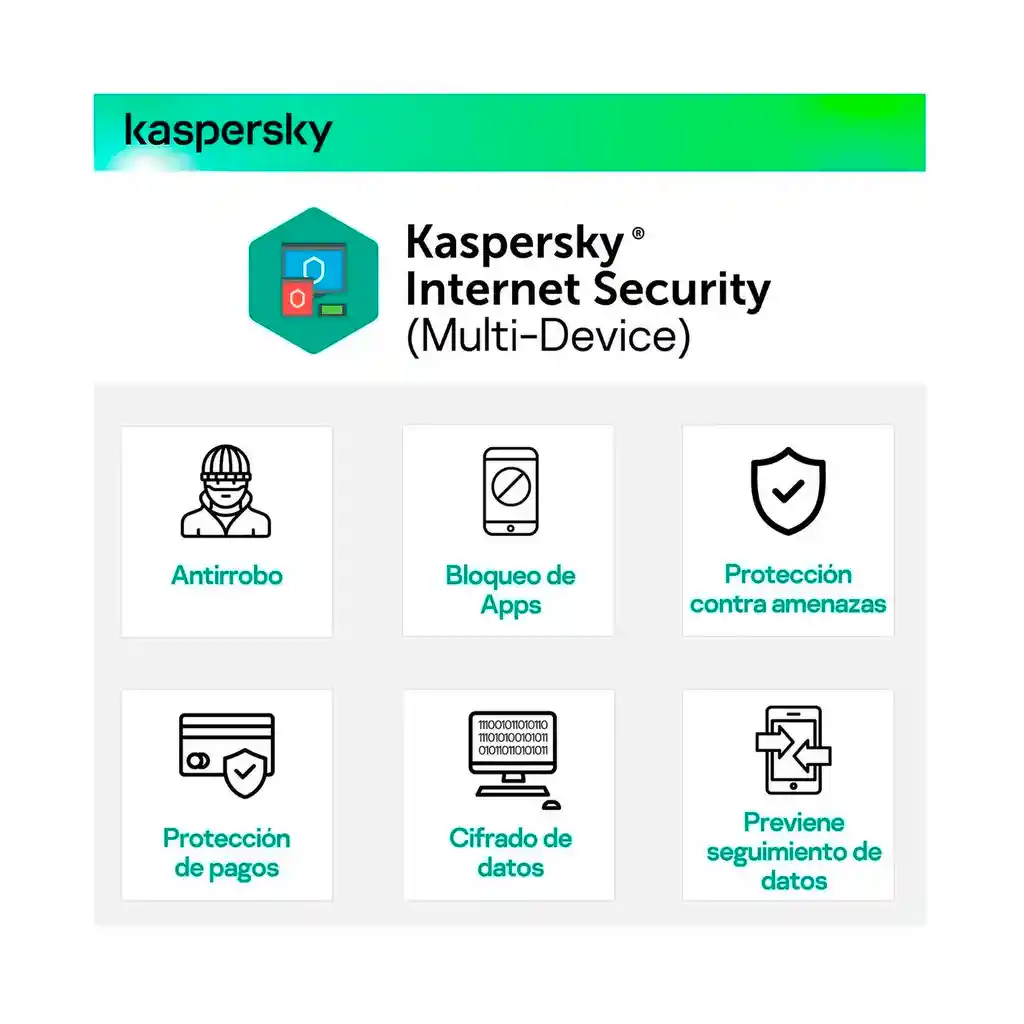 Licencia Antivirus Kaspersky Internet Security