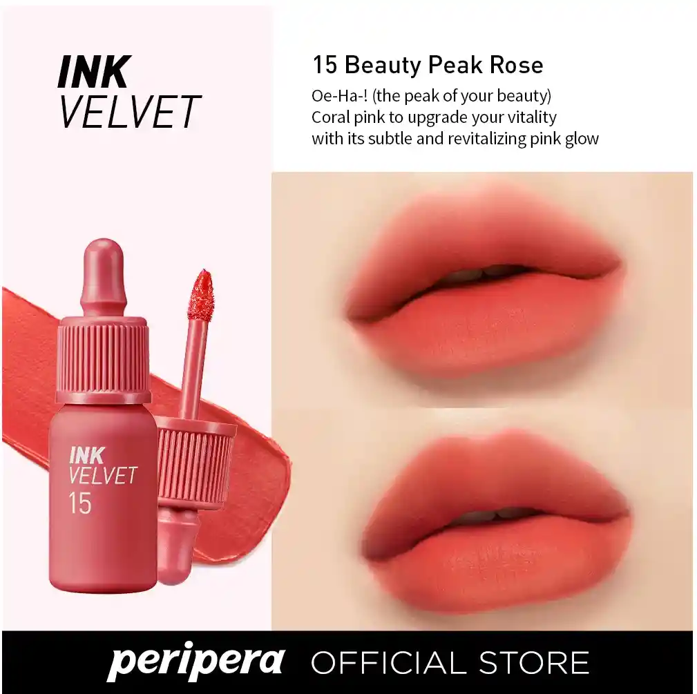 Ink Velvet Peripera #15 Beauty Peak Rose