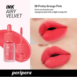 Ink Airy Velvet # 8 Pretty Orange Pink