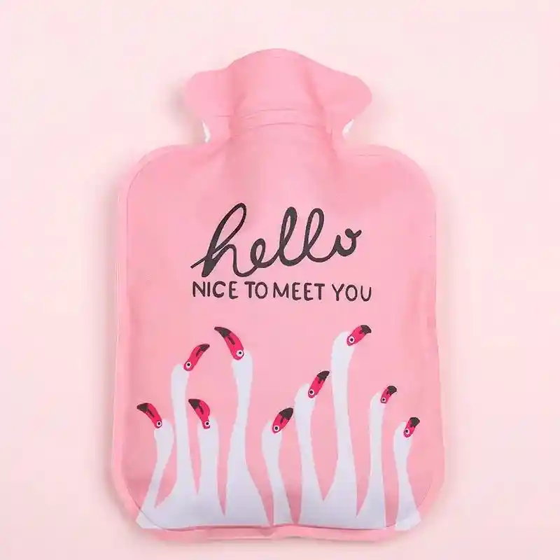 Bolsa Térmica Para Terapia De Calor O Frio (flamingo Hello)