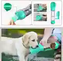 Botella Portatil 3 En 1 Multifuncional Para Perros Mascotas