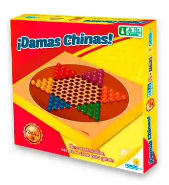 Didactico Juego Clásico Damas Chinas