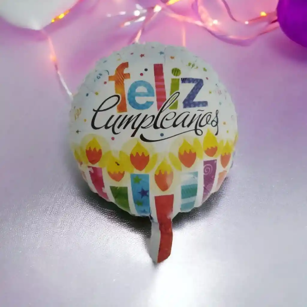 Globo Metálizado Feliz Cumpleaños 45x45