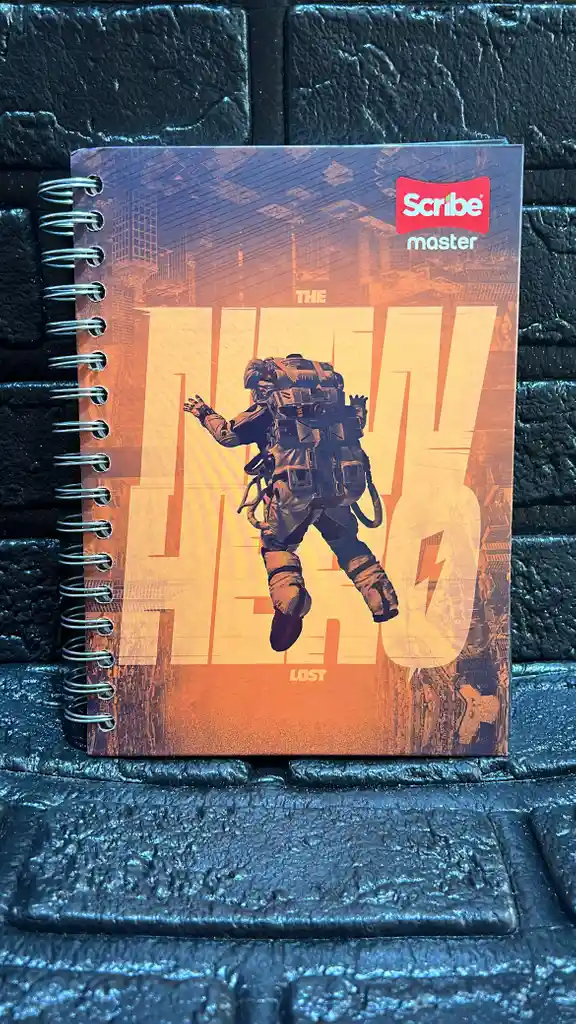 Cuaderno 5 Materias Pequeño Caballero Cuadriculado Lukis