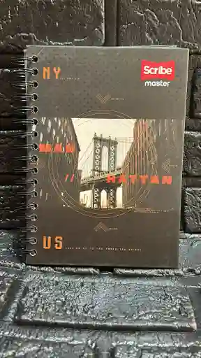 Cuaderno 5 Materias Pequeño Caballero Cuadriculado Lukis