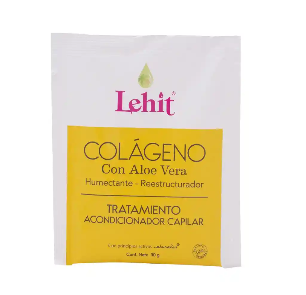 Tratamiento Capilar Lehit Colageno Y Aloe Vera