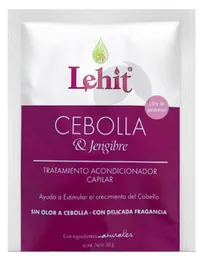 Tratamiento Capilar Lehit De Cebolla Y Jengibre X Sobre