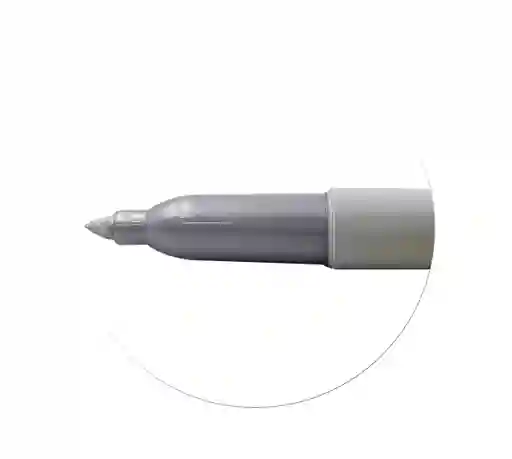 Marcador Sharpie Plateado Punta Fina