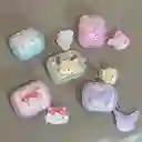 Funda O Case Para Airpods 3ra. Generación Hello Kitty Gafas