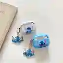 Funda O Case Para Airpods 3ra. Generación Stitch (azul)