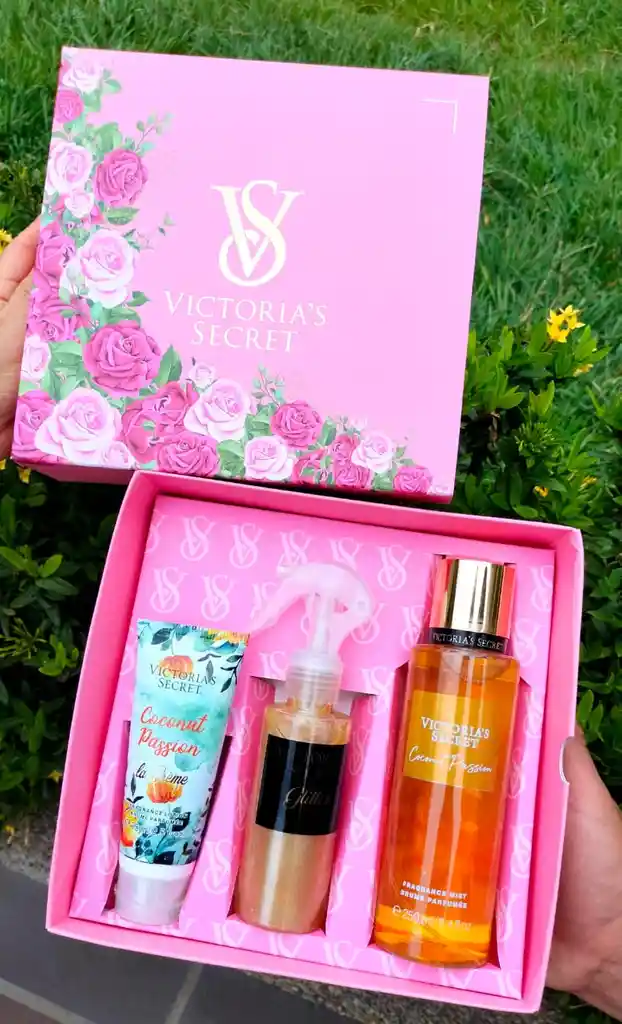 Estuche Regalo Victoria Secret X 3 Productos