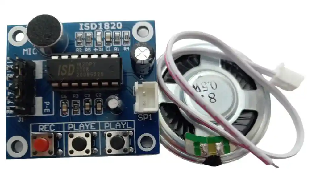 Módulo De Grabación De Voz Isd1820