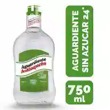 Aguard. Antioqueño Tapa Verde 750