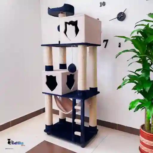 Gimnasio Rascador Para Gatos Ref Isis