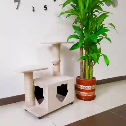 Gimnasio Rascador Para Gatos Ref Apolo