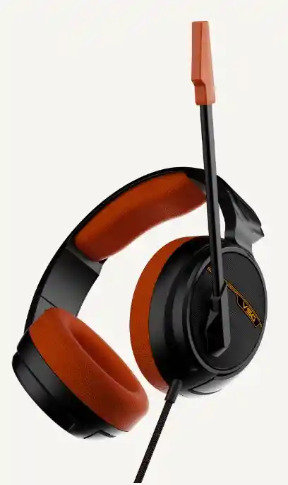 Diadema Gamer Pentagon Vsg Color Naranja