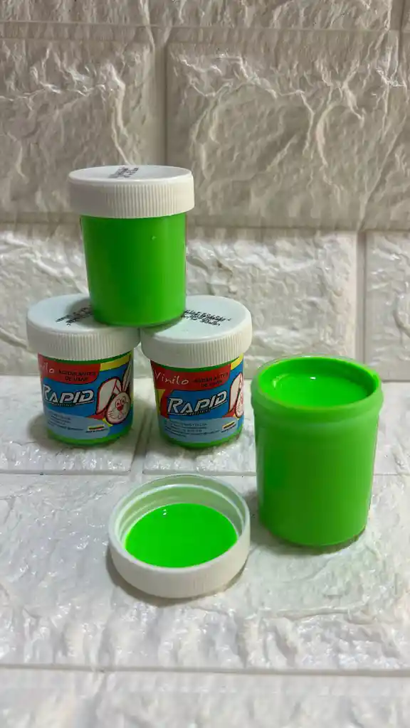 Vinilo Verde Fluor 30g Rapid