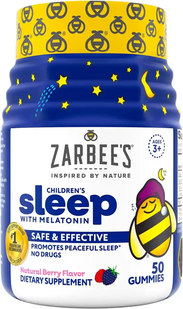 Zarbees Niños Melatonina 1mg 50 Gomitas