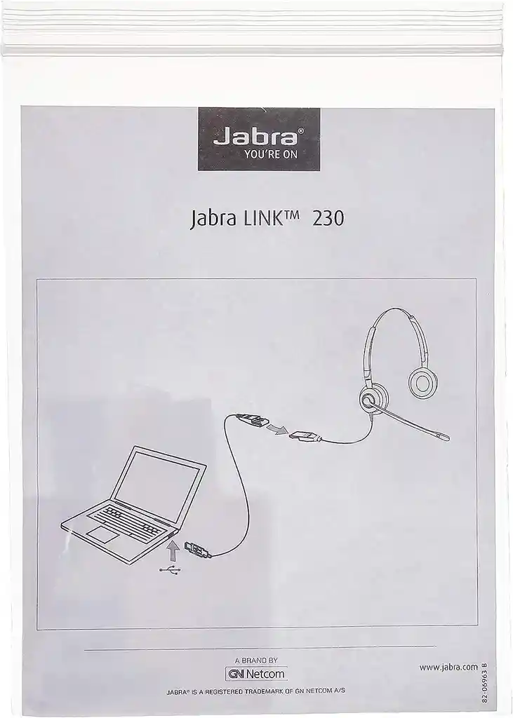 Adaptador De Diadema Jabra Link 230 | Original