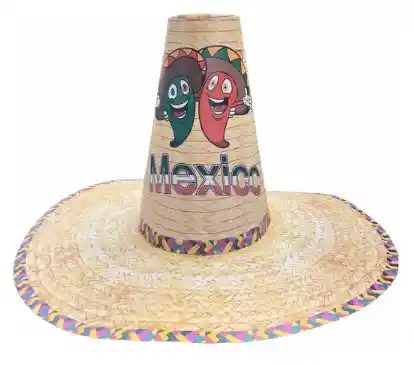 Gorro Mexicano De Carton