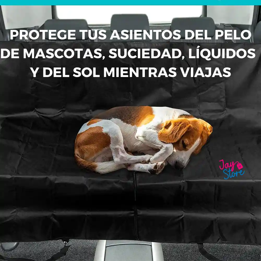 Forro Protector Para Asiento Silla De Carro Vehículo Para Mascotas Perros
