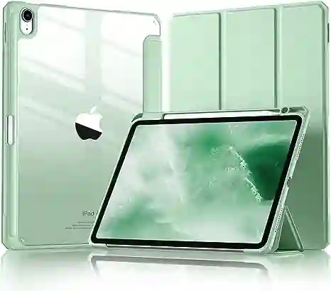 Estuche Para Ipad 10ma Gen 10.9 Soporte Para Lápiz Color Verde