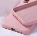 Silicone Case Iphone Xs (pink - Rosa)