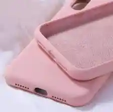 Silicone Case Iphone Xs (pink - Rosa)