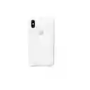 Silicone Case Iphone Xs (blanco)