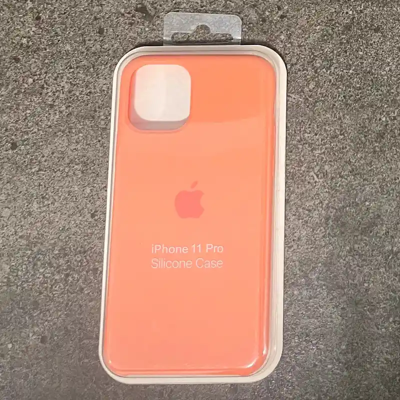 Silicon Case Iphone 11 Pro Naranja